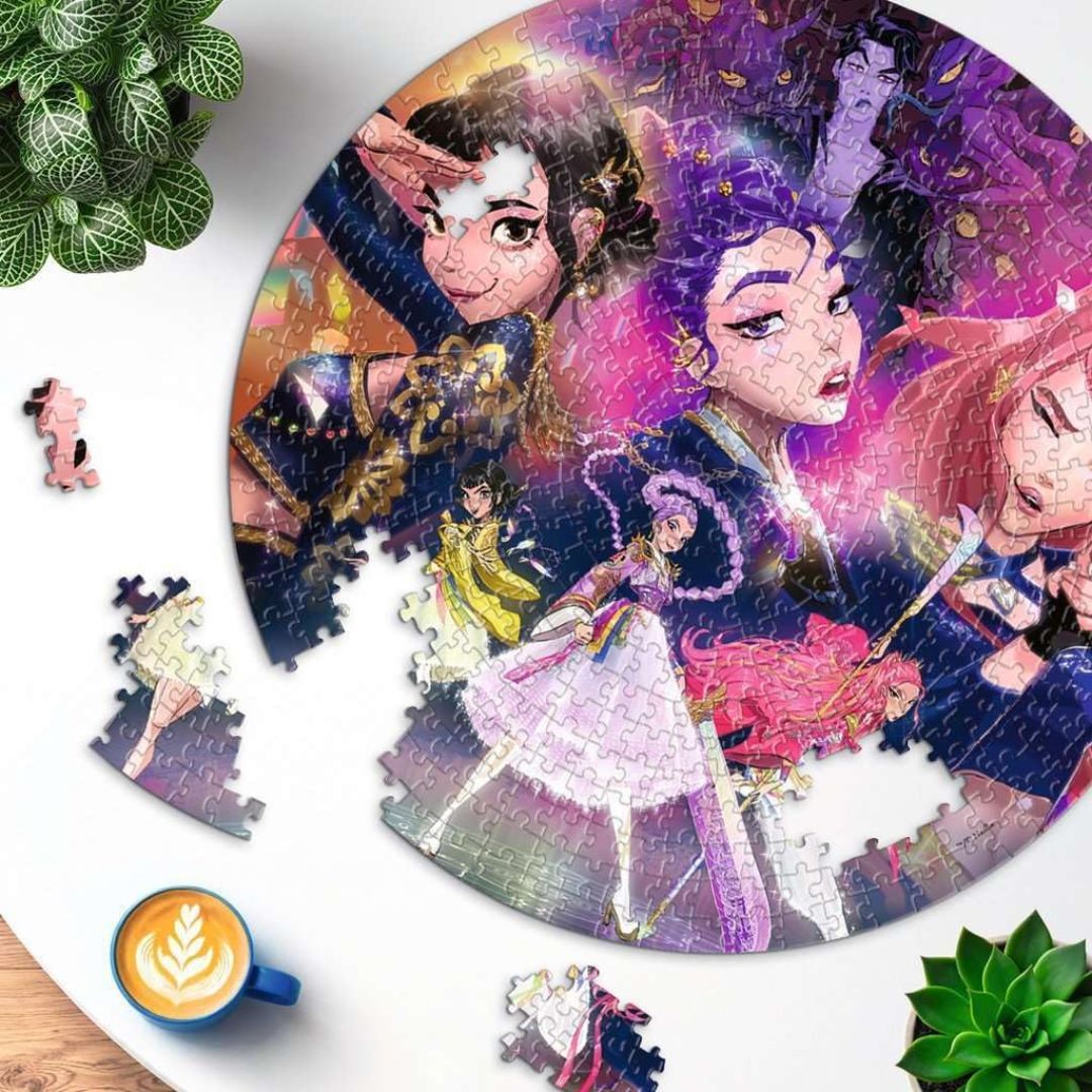 Ravensburger 500pc Puzzle K-Pop Demon Hunters For The Fans!