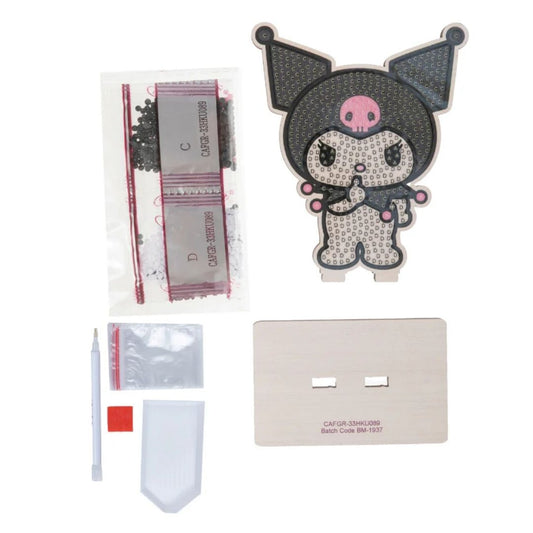 Crystal Art Buddies Series 7 Hello Kitty & Friends - Kuromi