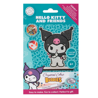 Crystal Art Buddies Series 7 Hello Kitty & Friends - Kuromi