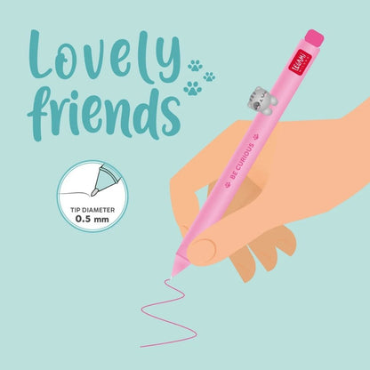 Legami Gel Pens Lovely Friends Kitty