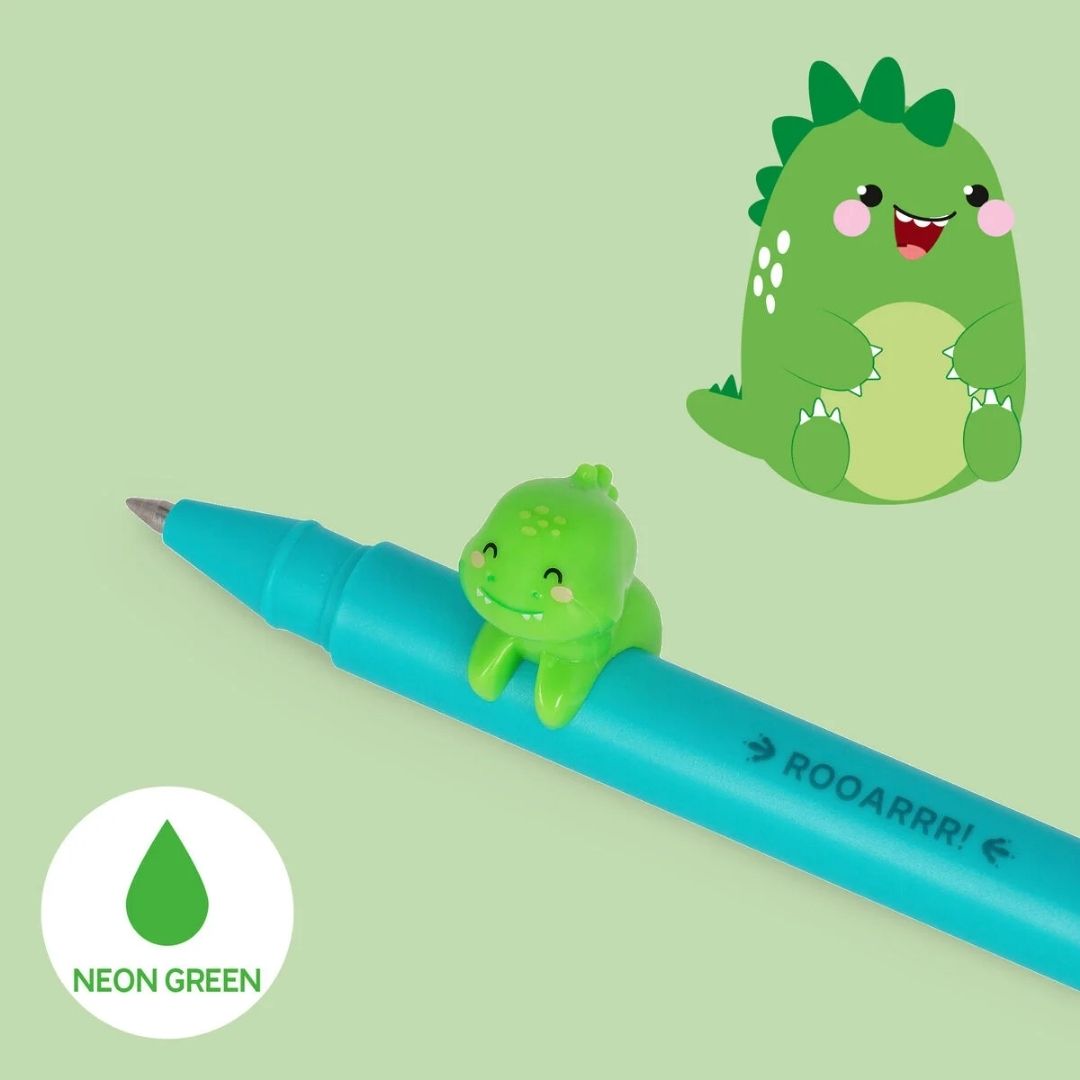 Legami Gel Pens Lovely Friends Dinosaur