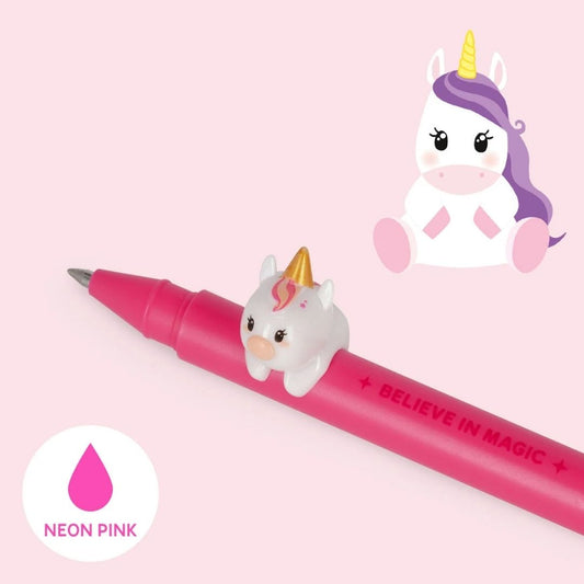 Legami Gel Pens Lovely Friends Unicorn