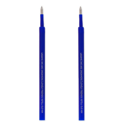 Legami Gel Pens Lovely Friends Blue Ink Refills