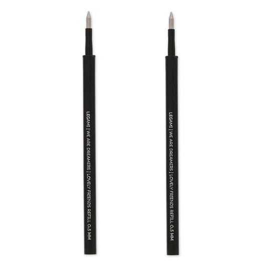 Legami Gel Pens Lovely Friends Black Ink Refills