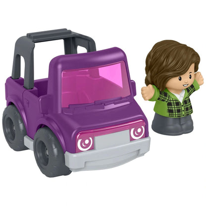 Fisher-Price Little People Let's Go Small Vehicle Purple