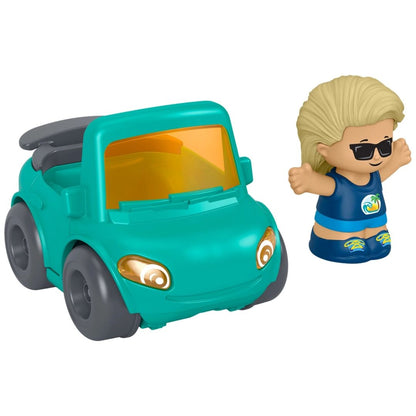 Fisher-Price Little People Let's Go Small Vehicle Teal