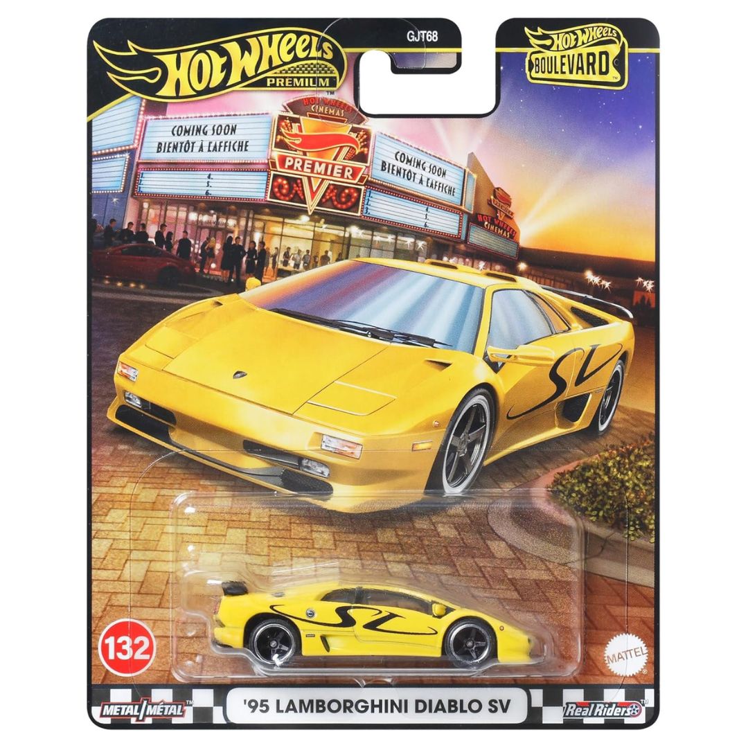 Hot Wheels Premium Boulevard '95 Lamborghini Diablo SV