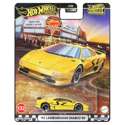 Hot Wheels Premium Boulevard '95 Lamborghini Diablo SV