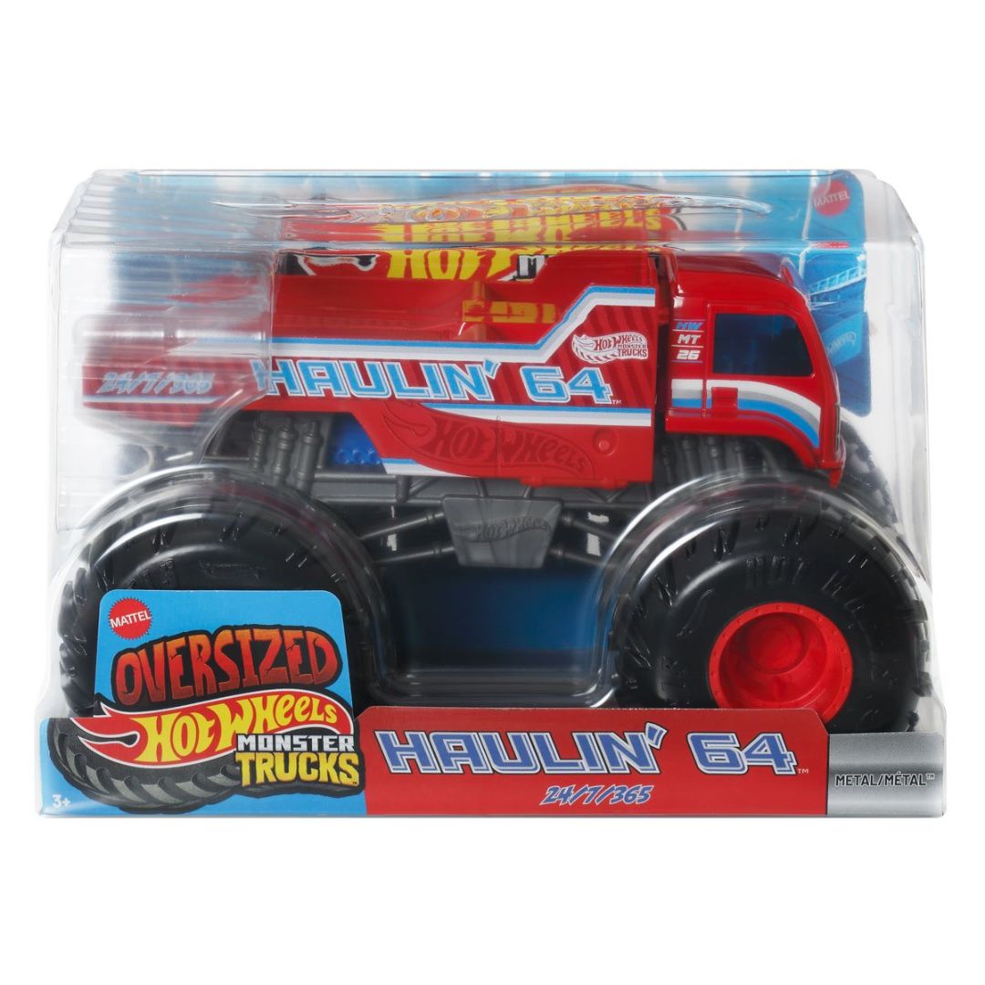 Hot Wheels Monster Trucks Oversized Haulin' 64