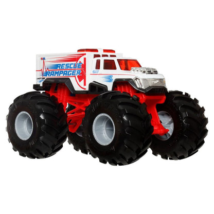 Hot Wheels Monster Trucks Oversized Rescue Rampager