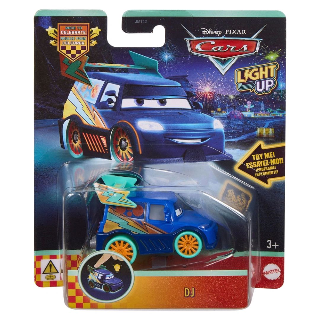 Disney Pixar Cars 1:55 Race To Celebrate Light-Up - DJ