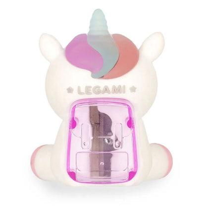 Legami Light-Up Pencil Sharpener With Container Unicorn