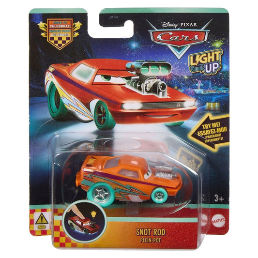 Disney Pixar Cars 1:55 Race To Celebrate Light-Up - Snot Rod