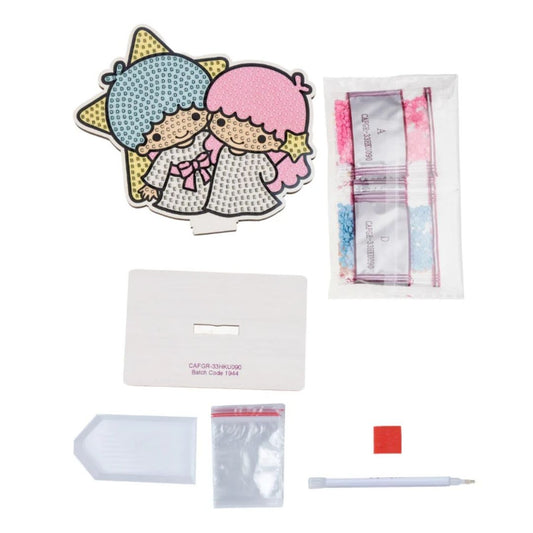 Crystal Art Buddies Series 7 Hello Kitty & Friends - Little Twin Stars