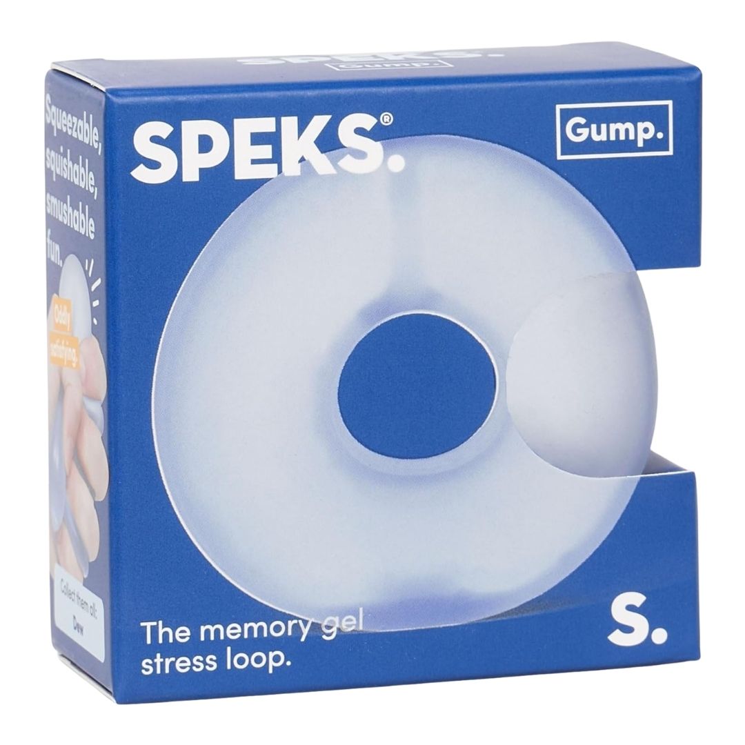 Speks. Gump Loop Memory Gel Stress Ball - Dew