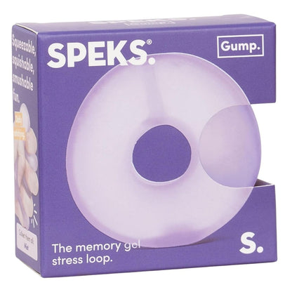 Speks. Gump Loop Memory Gel Stress Ball - Mist