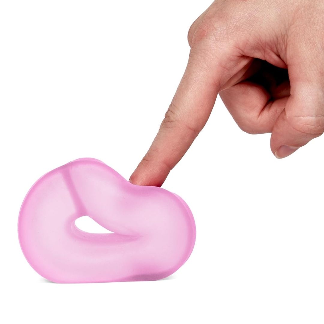 Speks. Gump Loop Memory Gel Stress Ball - Moon Jelly
