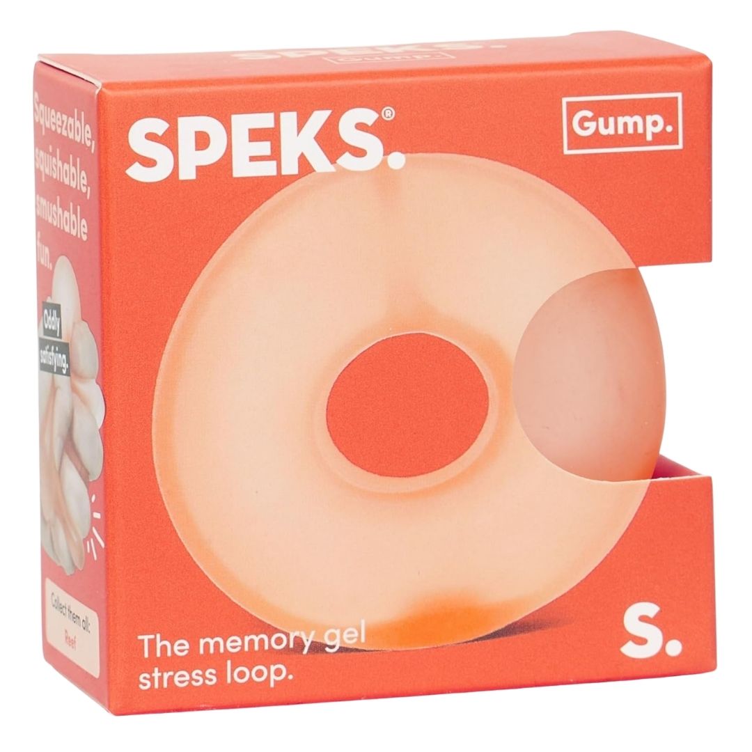 Speks. Gump Loop Memory Gel Stress Ball - Reef