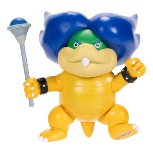 Super Mario 4" Lugwig with Magic Wand Figure