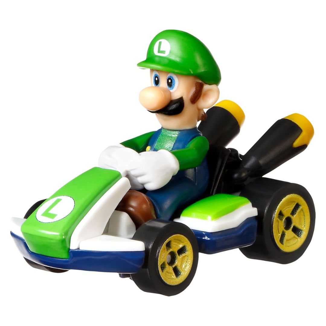 Hot Wheels Mario Kart - Luigi Standard Kart