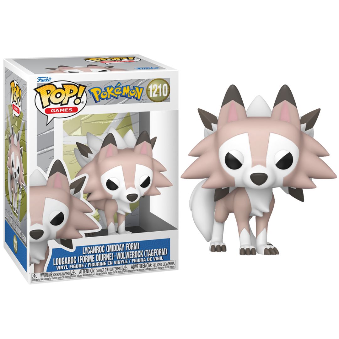 Pop! Vinyl - Pokemon - Lycanroc (Midday Form) 1210