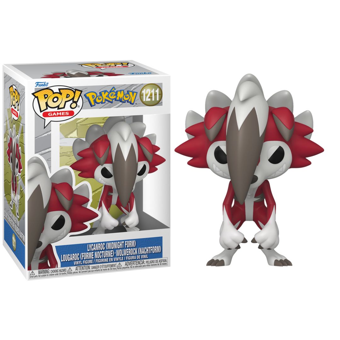 Pop! Vinyl - Pokemon - Lycanroc (Midnight Form) 1211