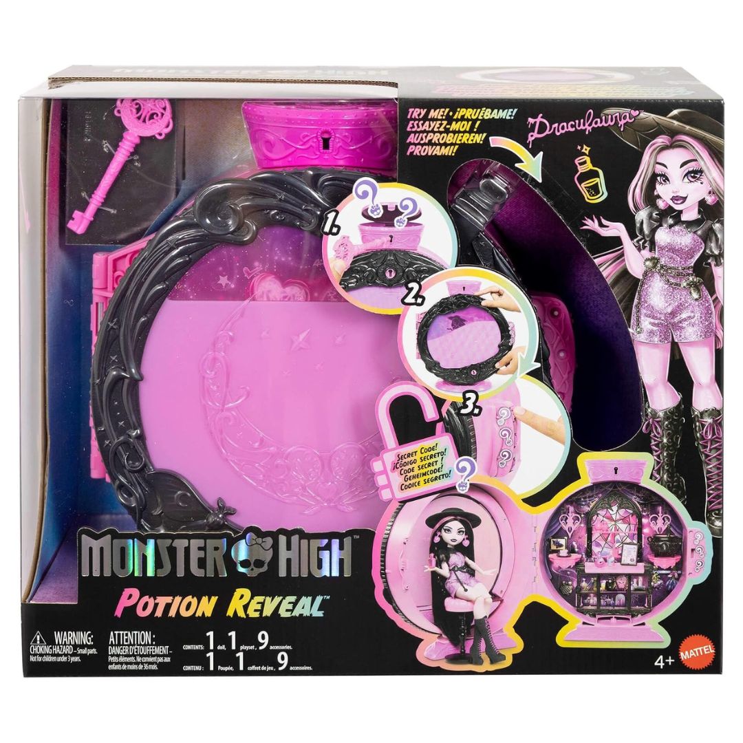 Monster High Potion Reveal Playset with Draculaura