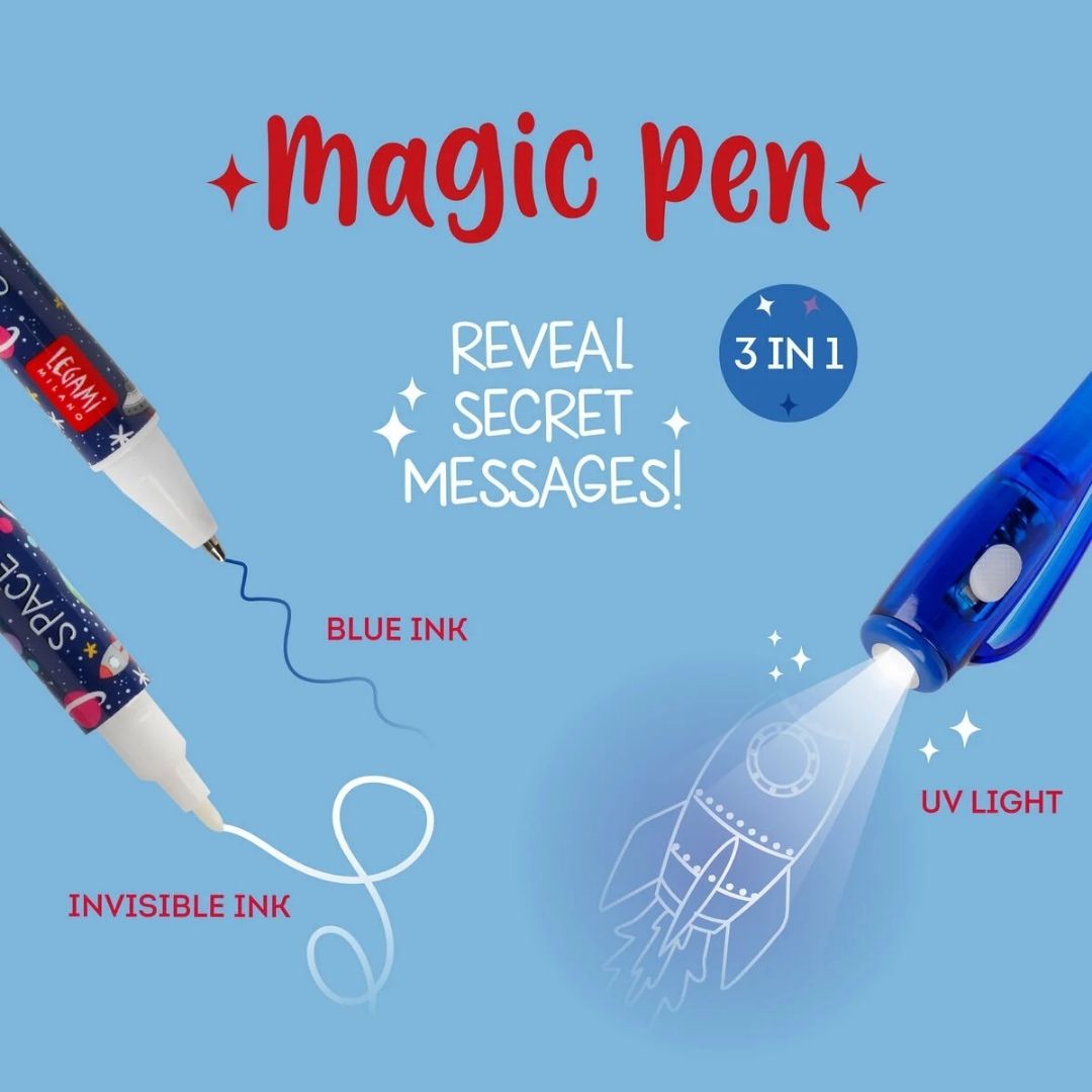Legami Invisible Ink Magic Pen Space