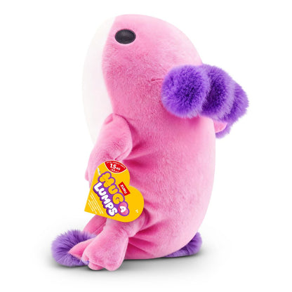Hug-A-Lumps Medium Fuzzy Plush Ally The Axolotl
