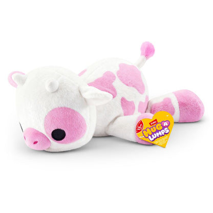 Hug-A-Lumps Medium Fuzzy Plush Clover The Cow