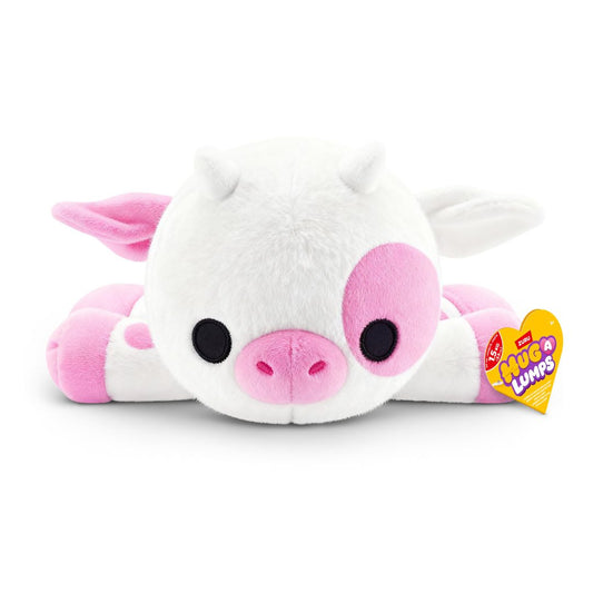 Hug-A-Lumps Medium Fuzzy Plush Clover The Cow