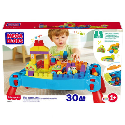 Mega Bloks Build 'N Learn Table