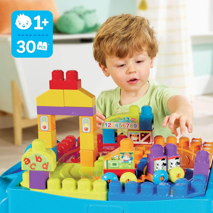 Mega Bloks Build 'N Learn Table