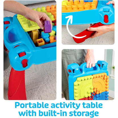 Mega Bloks Build 'N Learn Table