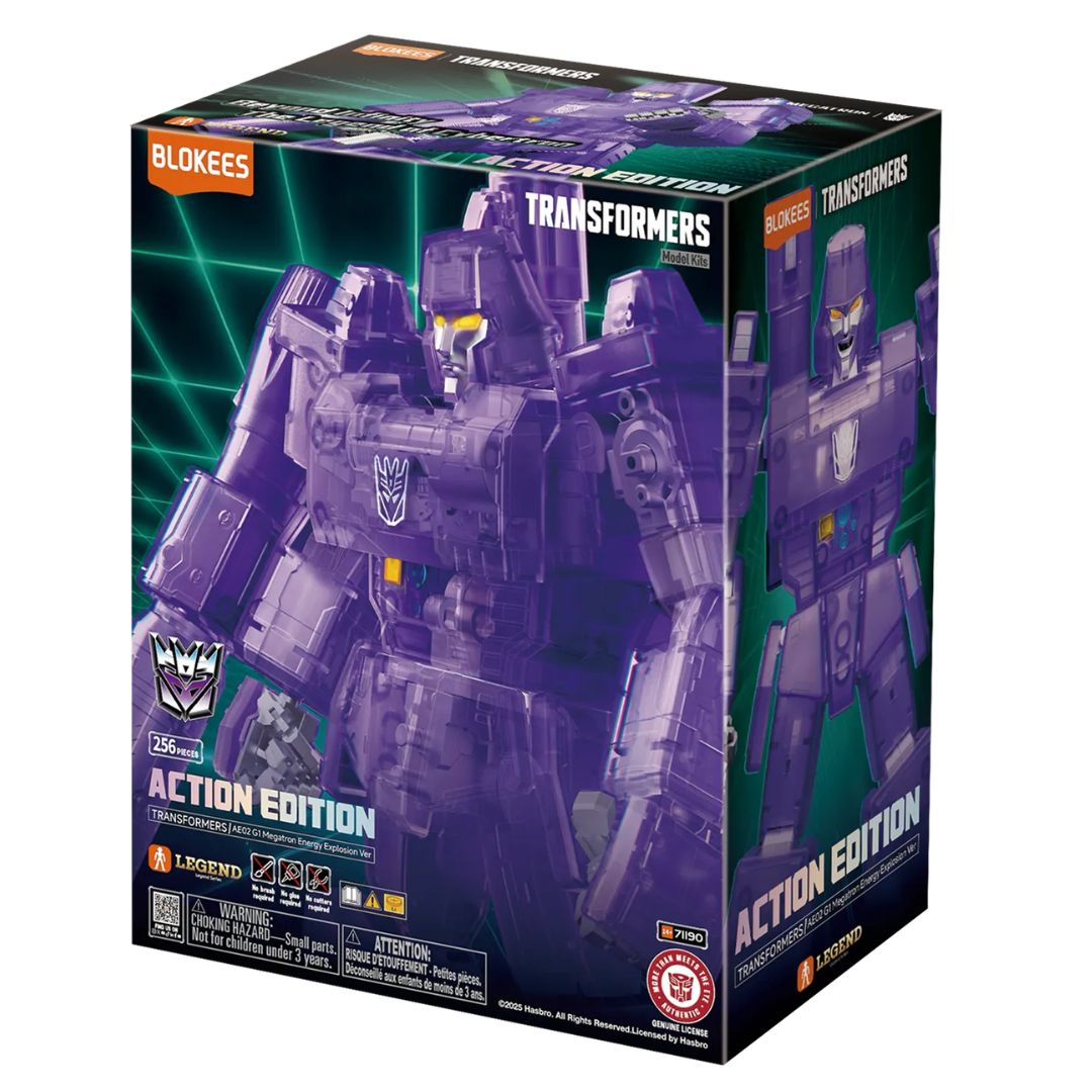 Blokees Transformers Action Edition G1 Megatron Energy Explosion Version Model Kit