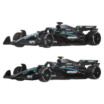 Hot Wheels Premium 2025 Formula 1 Mercedes-AMG Team 2-Pack