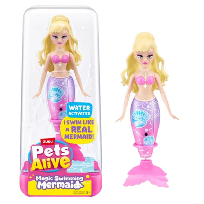 Zuru Pets Alive Magic Swimming Mermaid - Blonde