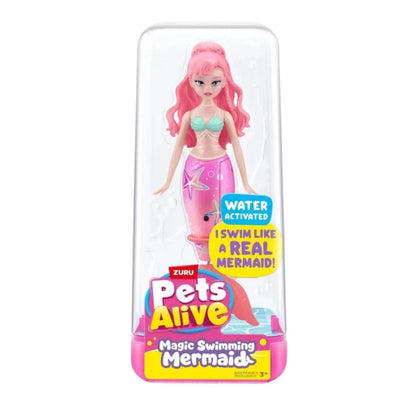 Zuru Pets Alive Magic Swimming Mermaid - Coral