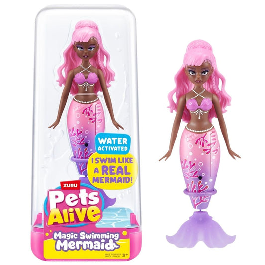 Zuru Pets Alive Magic Swimming Mermaid - Pink