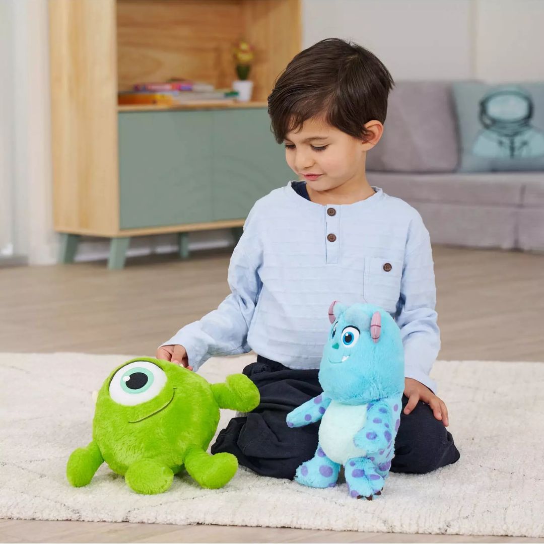 Pixar Flufflets Mike Wazowski 25cm Plush
