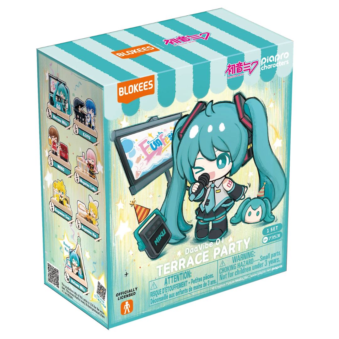 Blokees Hatsune Miku DaaVibe 01 Terrace Party