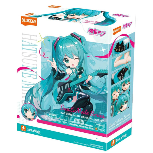 Blokees Hatsune Miku DaaLaMode Series Official Outfit Model Kit