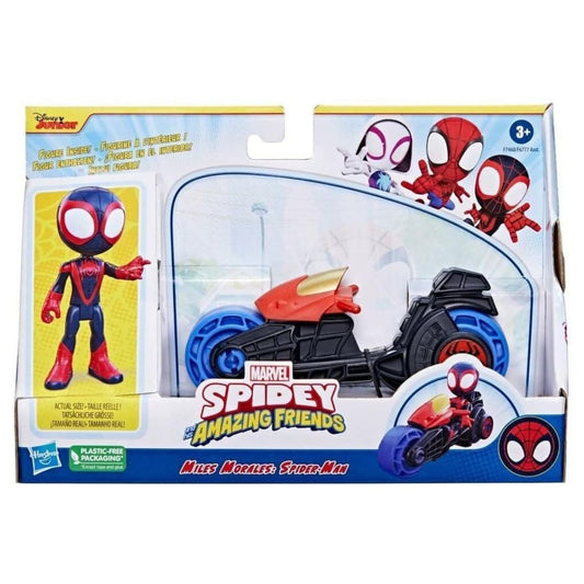 Marvel Spidey And His Amazing Friends Motorcycle Miles Morales