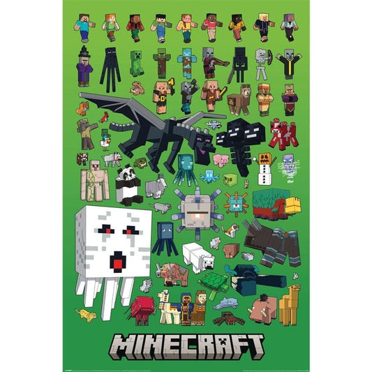 Maxi Posters - Minecraft (Character Montage)