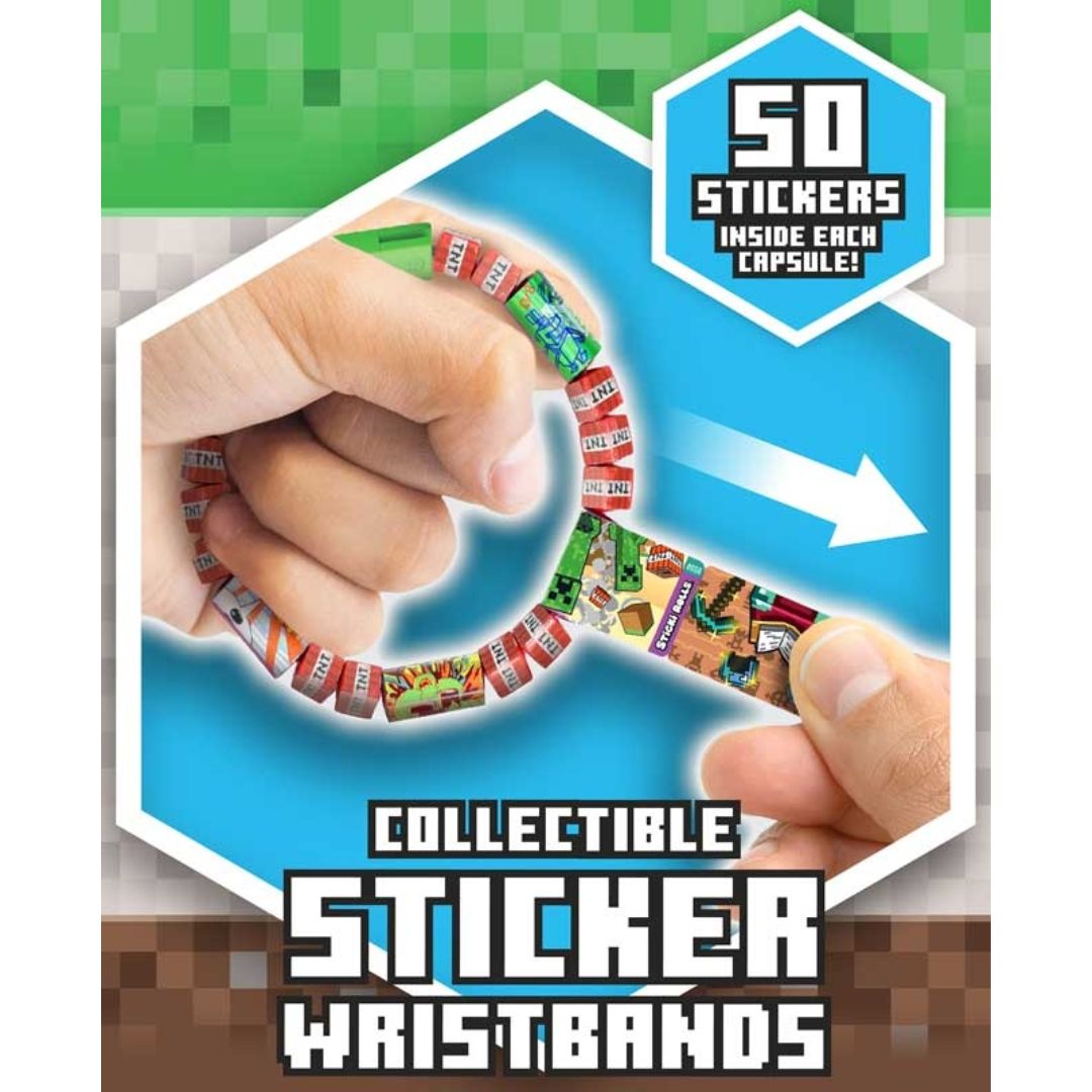 Sticki Rolls Minecraft Wristband Capsule