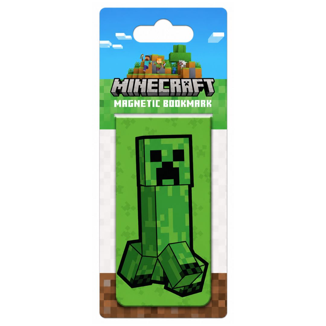 Magnetic Bookmark - Minecraft Creeper