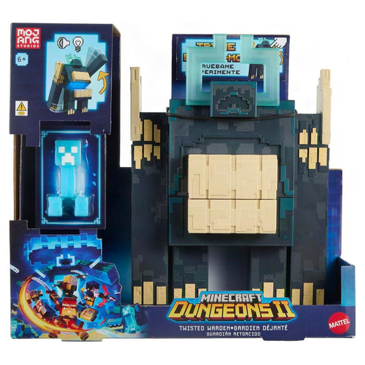 Minecraft Dungeons II Twisted Warden Figure