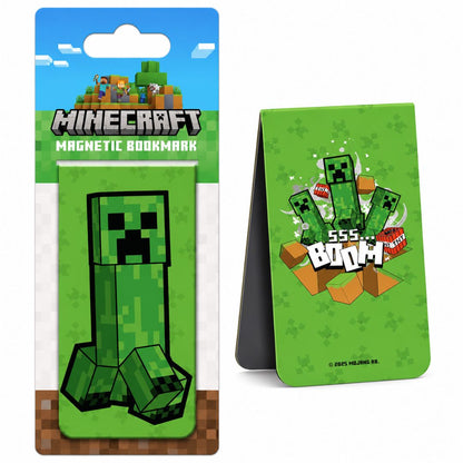 Magnetic Bookmark - Minecraft Creeper