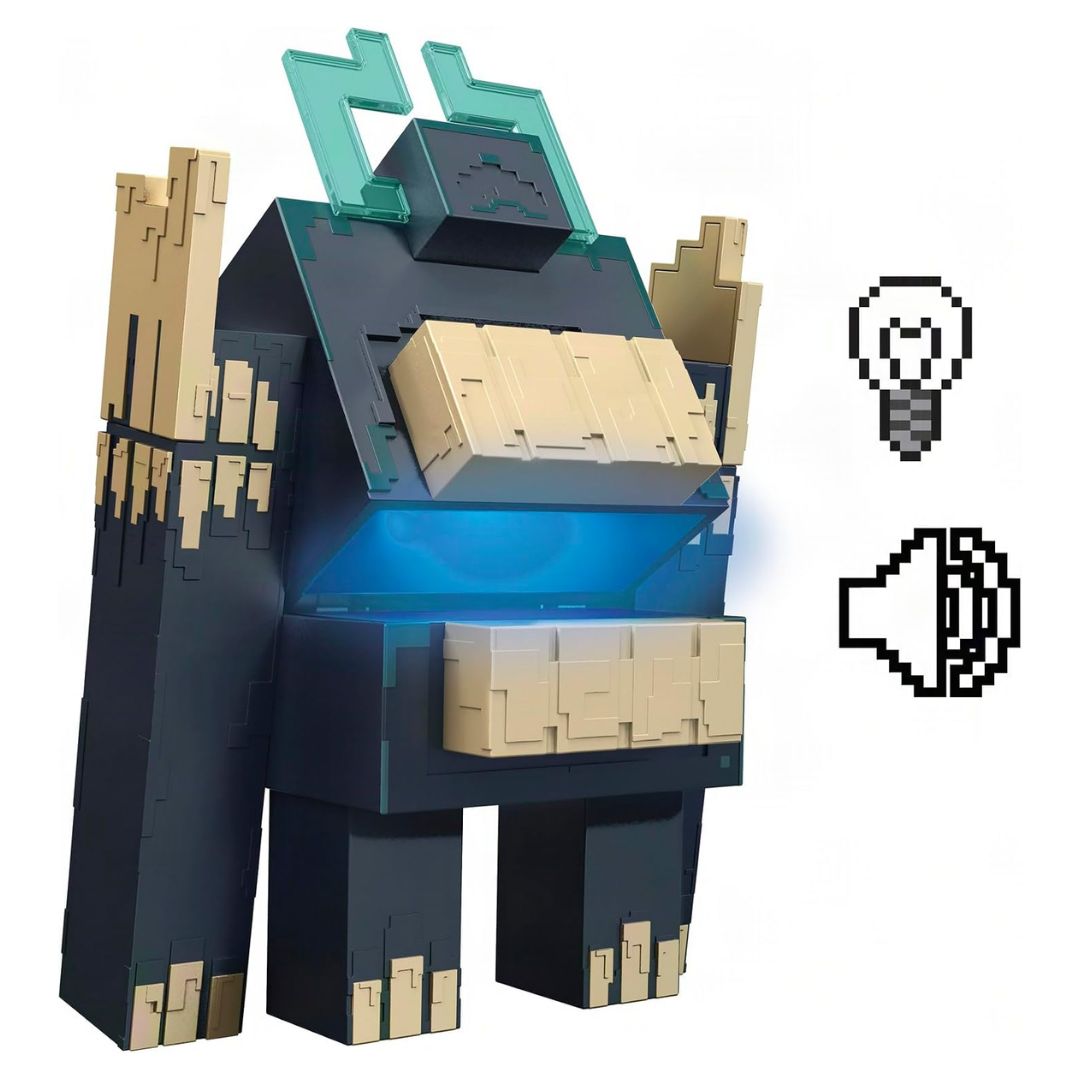 Minecraft Dungeons II Twisted Warden Figure