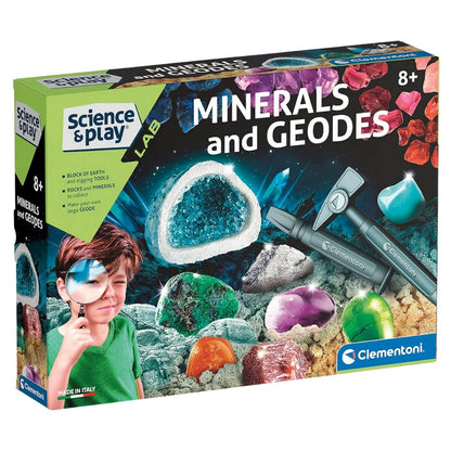 Clementoni Science & Play Lab Minerals and Geodes
